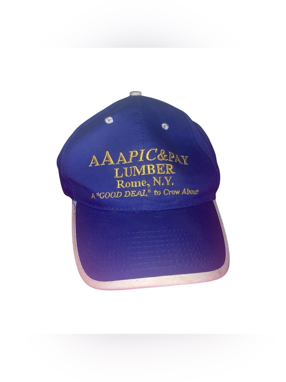 Hit Wear AAA Pic & Pay Lumber Adult Blue Cap One Size